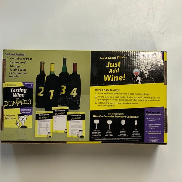 Wine tasting for Dummies Game - Picture 2 of 3